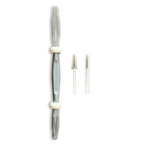 Starter Kit includes D-PLAK-R Pick Holder and Conical and Cylindrical space brushes | Dental Pick and Brushes offer interdental brush for removing plaque and promoting a healthy dental wellness